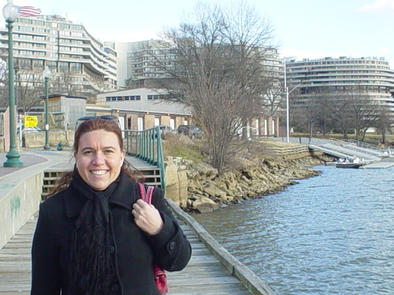 Cristina At Wash Harbor And Chinatown February 2006