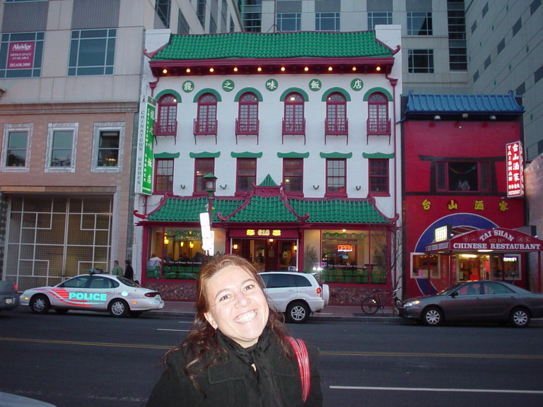 Cristina At Wash Harbor And Chinatown February 2006