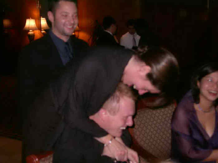 Intelsat Holiday Party 2001