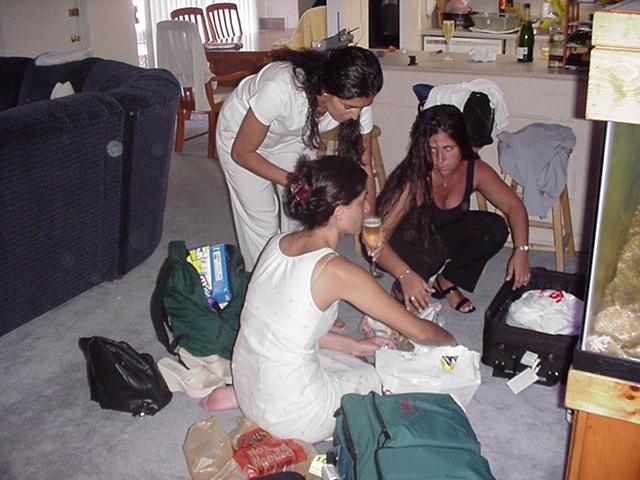 Victoria Sahade's Visit July 2001