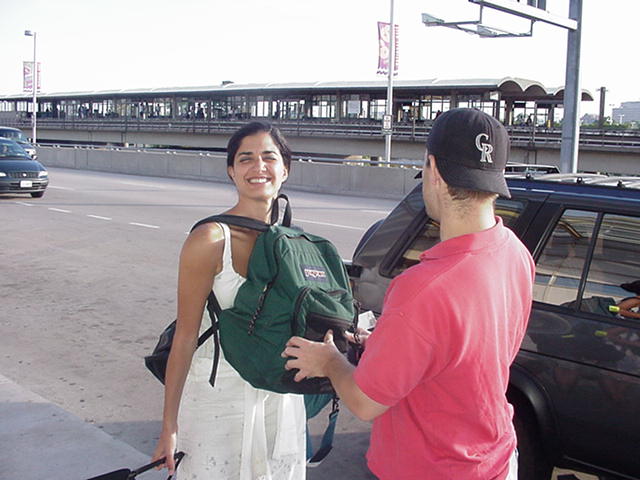 Victoria Sahade's Visit July 2001