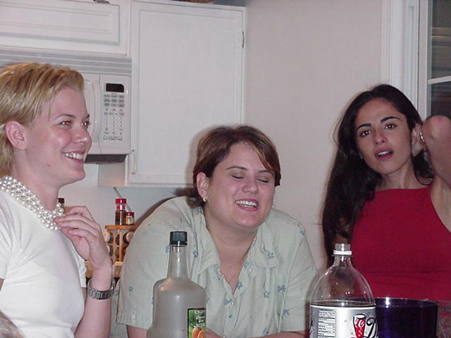Victoria Sahade's Visit July 2001