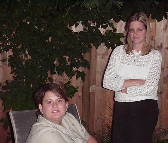 Victoria Sahade's Visit July 2001