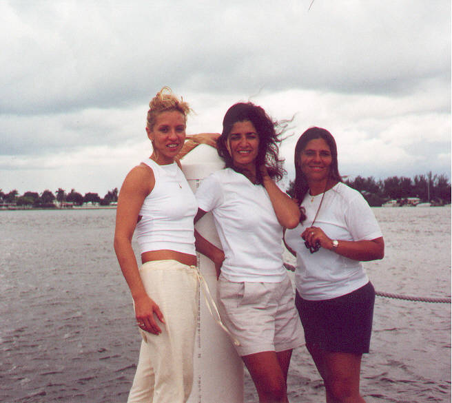 Victoria Sahade's Visit July 2001
